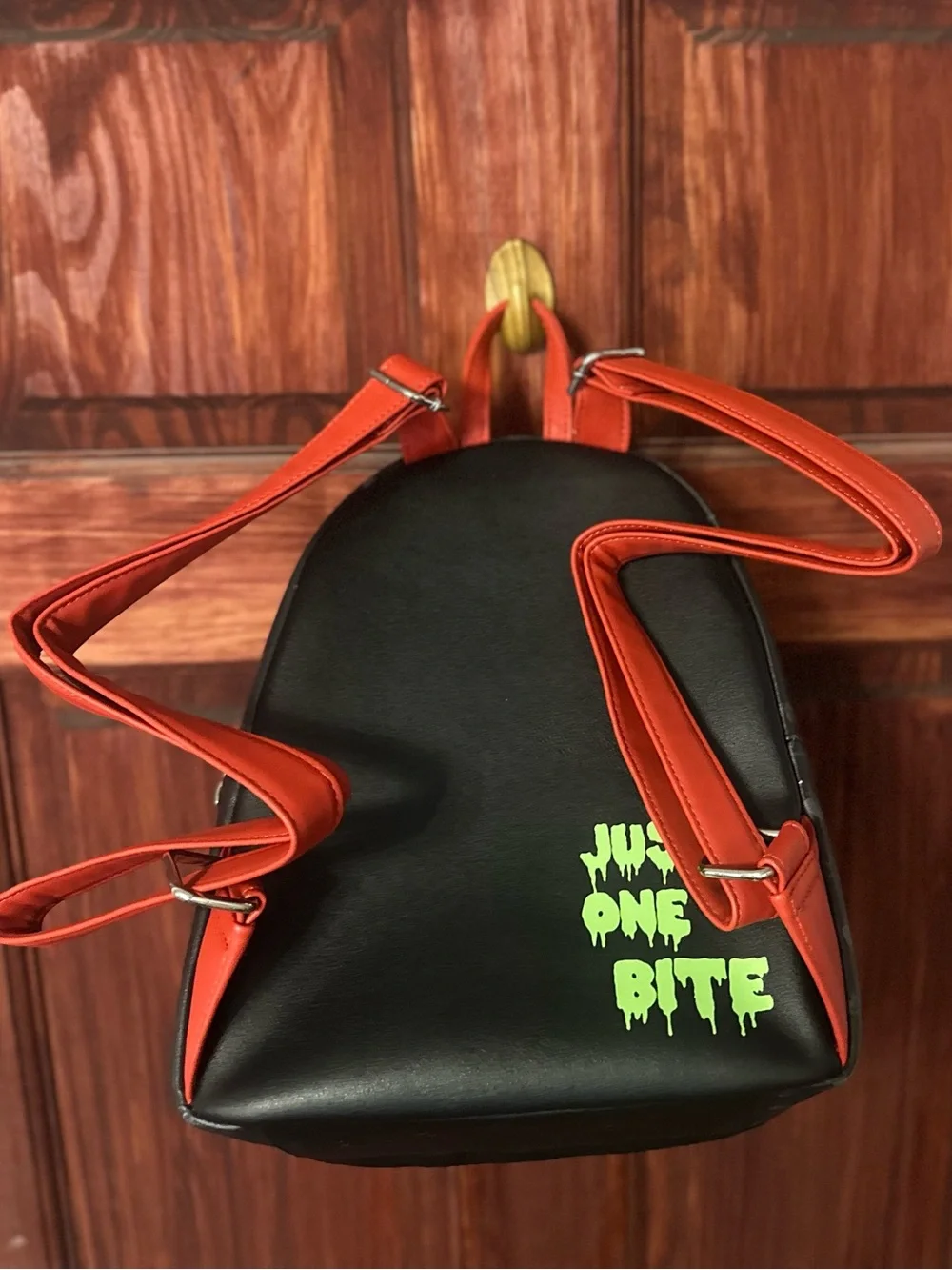 Loungefly Disney Snow White Poison Apple GITD Mini Backpack NWOT